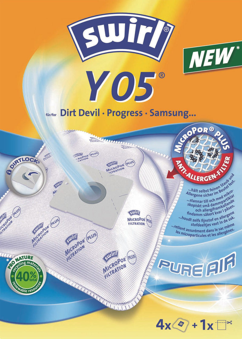swirl® MicroPor® Plus Staubsaugerbeutel