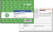 SIGEL Formularbuch Quittung, MwSt. separat ausgewiesen DIN A6 quer 1x 50 Seiten