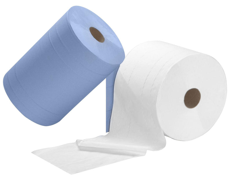 TORK Putztuchrollen 2-lagig blau