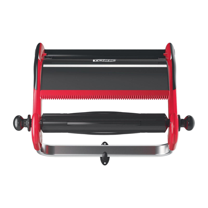 TORK Putzrollenhalter Performance W1 1 Rolle schwarz, rot