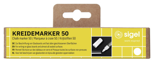 SIGEL Kreidemarker 1.0 - 5.0 mm Weiß