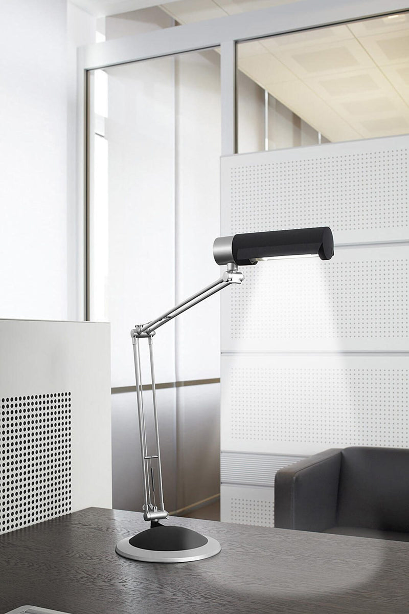 MAUL MAULoffice LED-Schreibtischlampe 9.5 W silber
