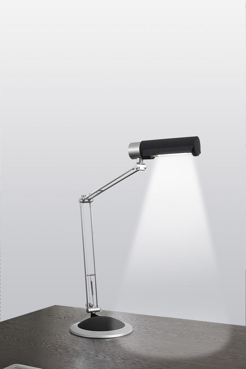 MAUL MAULoffice LED-Schreibtischlampe 9.5 W silber