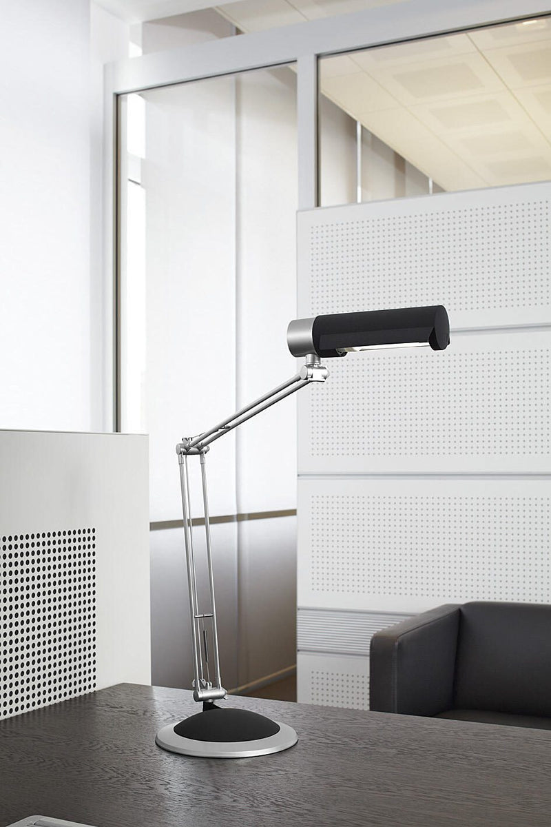 MAUL MAULoffice LED-Schreibtischlampe 9.5 W silber