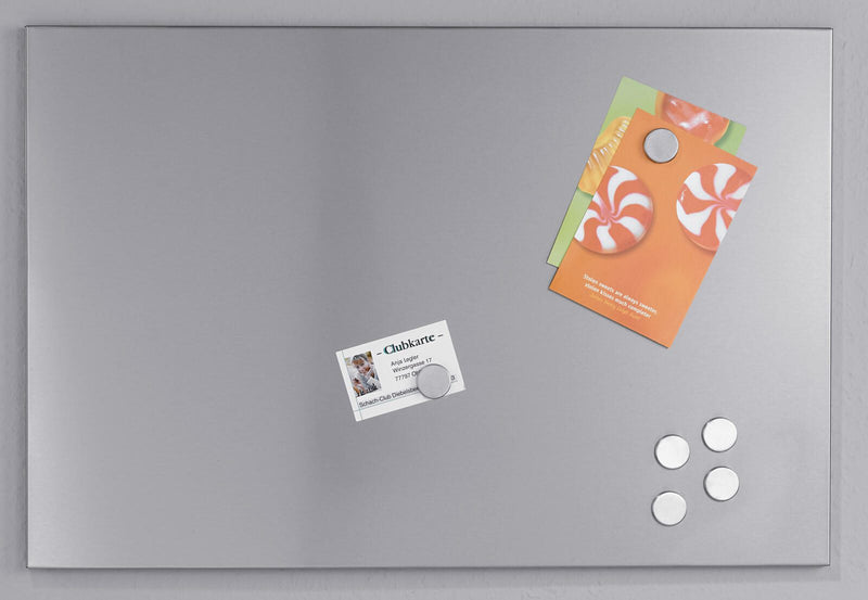 Zeller Magnettafel 40,0 x 60,0 cm silber