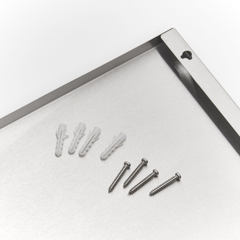 Zeller Magnettafel 40,0 x 60,0 cm silber