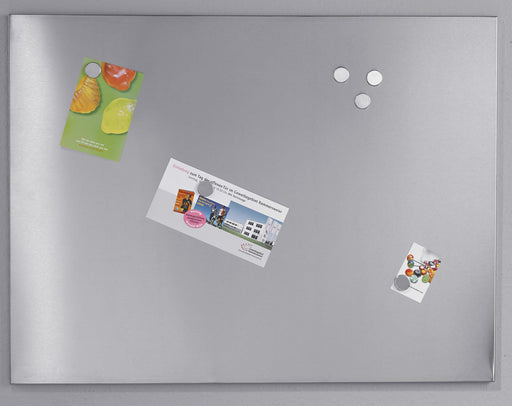 Zeller Magnettafel 60,0 x 80,0 cm silber
