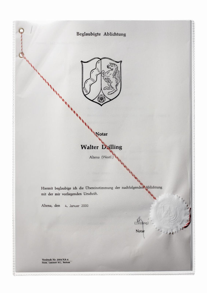 DURABLE Dokumentenhüllen A5 transparent