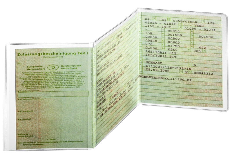 DURABLE Dokumentenhüllen 21,0 x 10,5 transparent