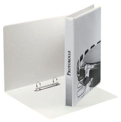 Esselte Präsentationsringbücher 2-Ringe DIN A4 3.8 cm weiß
