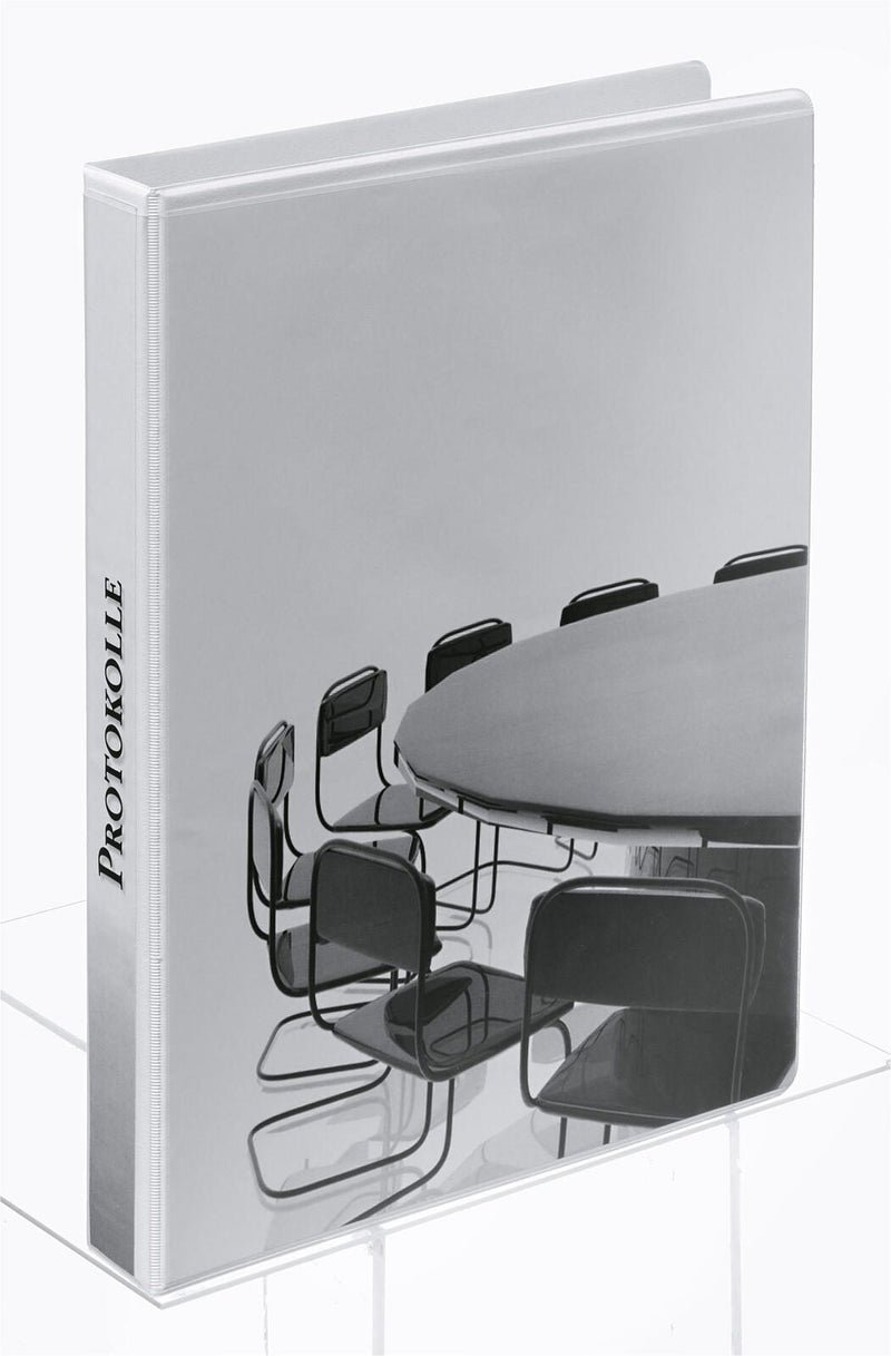 Esselte Präsentationsringbücher 2-Ringe DIN A4 3.8 cm weiß