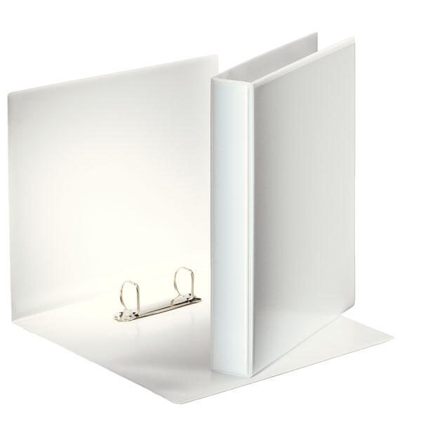 Esselte Präsentationsringbücher 2-Ringe DIN A4 5.1 cm weiß