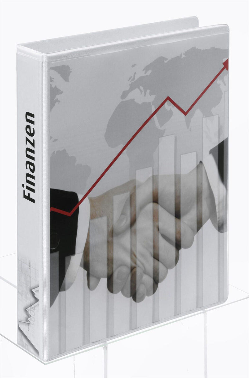 Esselte Präsentationsringbücher 2-Ringe DIN A4 5.1 cm weiß