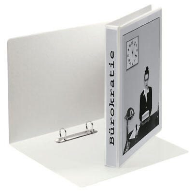Esselte Präsentationsringbücher 2-Ringe DIN A4 6.2 cm weiß