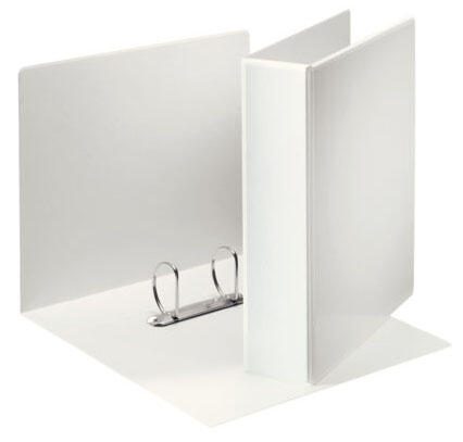 Esselte Präsentationsringbücher 2-Ringe DIN A4 7.7 cm weiß