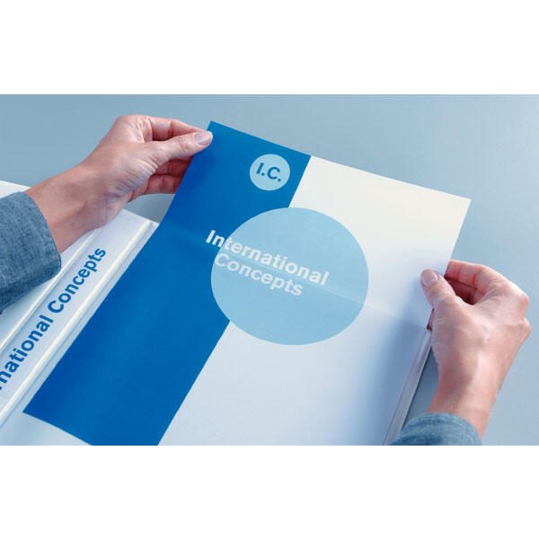 Esselte Präsentationsringbücher 4-Ringe DIN A4 3 cm weiß