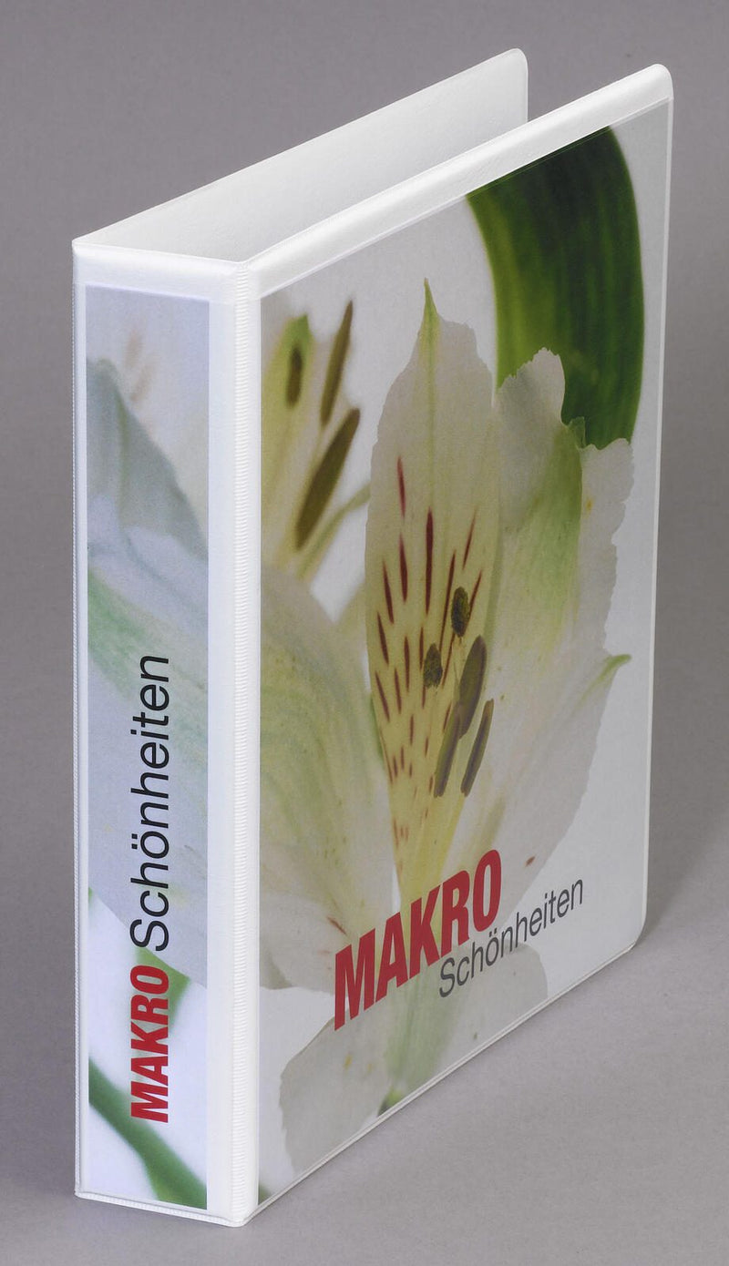 Esselte Präsentationsringbücher 2-Ringe DIN A5 hoch 4.6 cm weiß