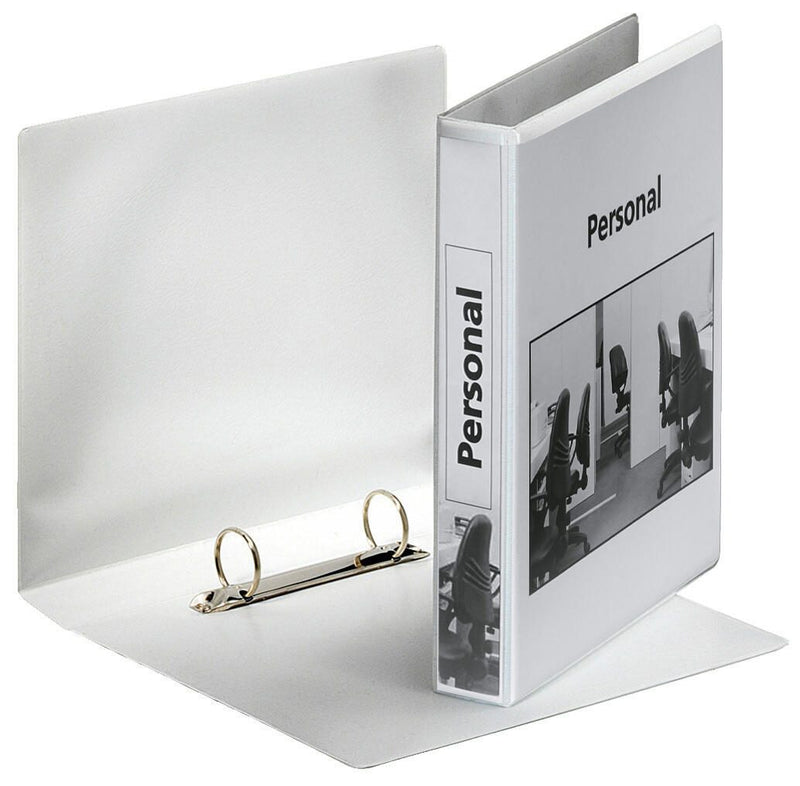Esselte Präsentationsringbücher 2-Ringe DIN A5 hoch 4.6 cm weiß