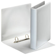 Esselte Präsentationsringbücher 2-Ringe DIN A5 hoch 4.6 cm weiß
