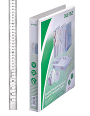 LEITZ Präsentationsringbücher 4-Ringe DIN A4 4.4 cm weiß