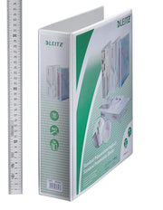 LEITZ Präsentationsringbücher 4-Ringe DIN A4 7.7 cm weiß