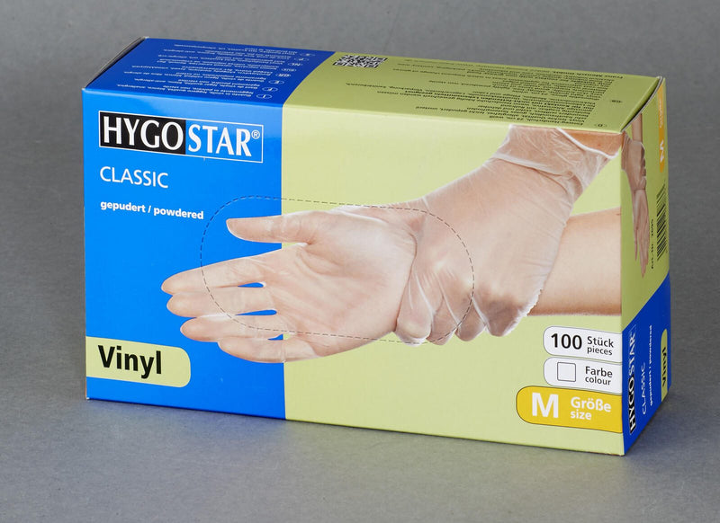 HYGOSTAR Einmalhandschuhe CLASSIC M weiß