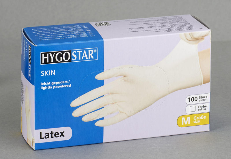 HYGOSTAR Einmalhandschuhe SKIN M weiß