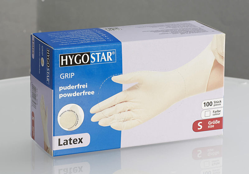 HYGOSTAR Einmalhandschuhe GRIP S weiß