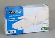 HYGOSTAR Einmalhandschuhe SAFE PREMIUM XL weiß