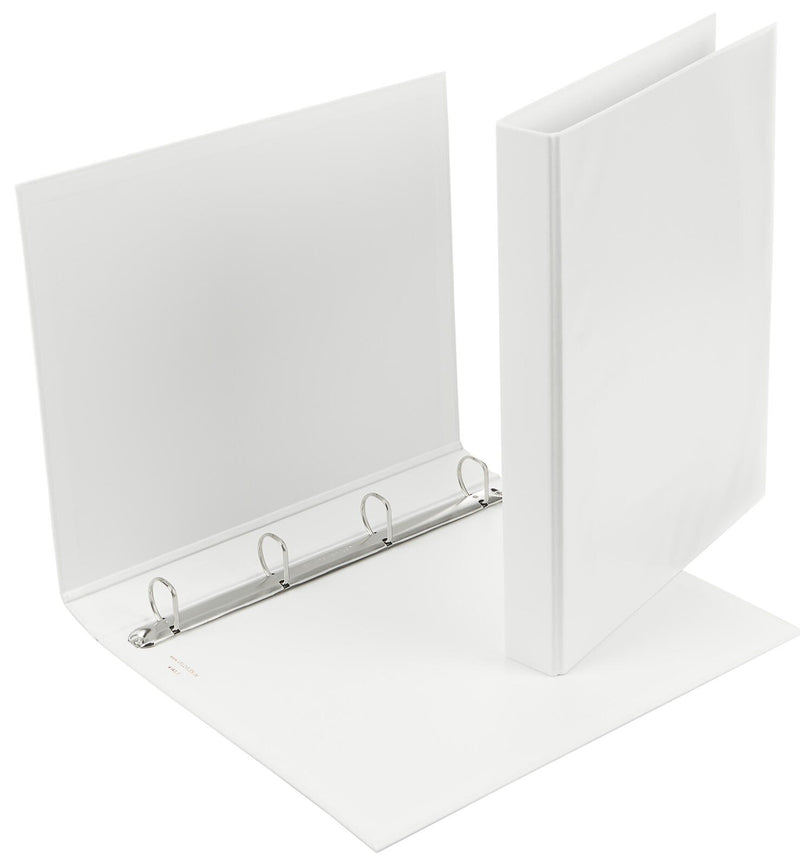 VELOFLEX Präsentationsringbücher 4-Ringe DIN A4 4 cm weiß