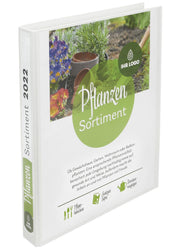 VELOFLEX Präsentationsringbücher 4-Ringe DIN A4 4 cm weiß