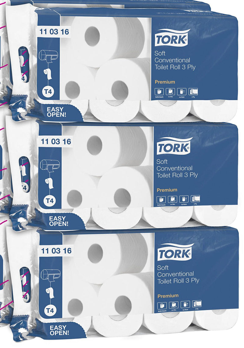 TORK Toilettenpapier T4 Premium Soft 3-lagig