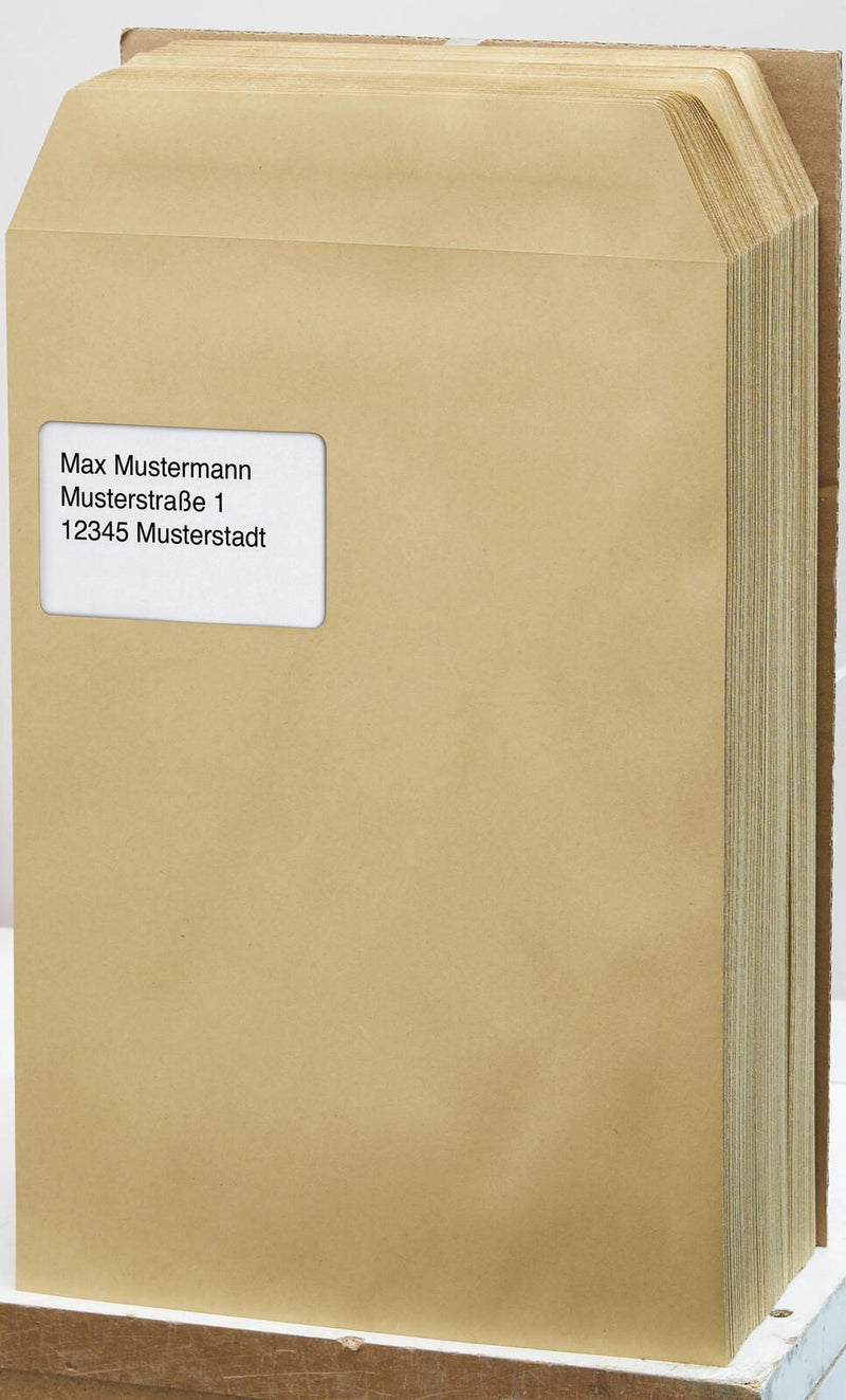 MAILmedia Versandtaschen DIN C4 braun