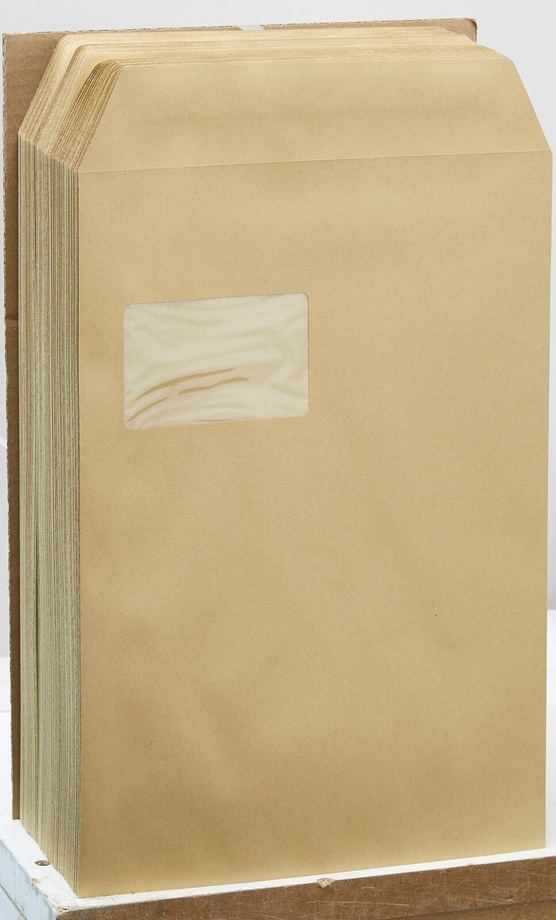 MAILmedia Versandtaschen DIN C4 braun