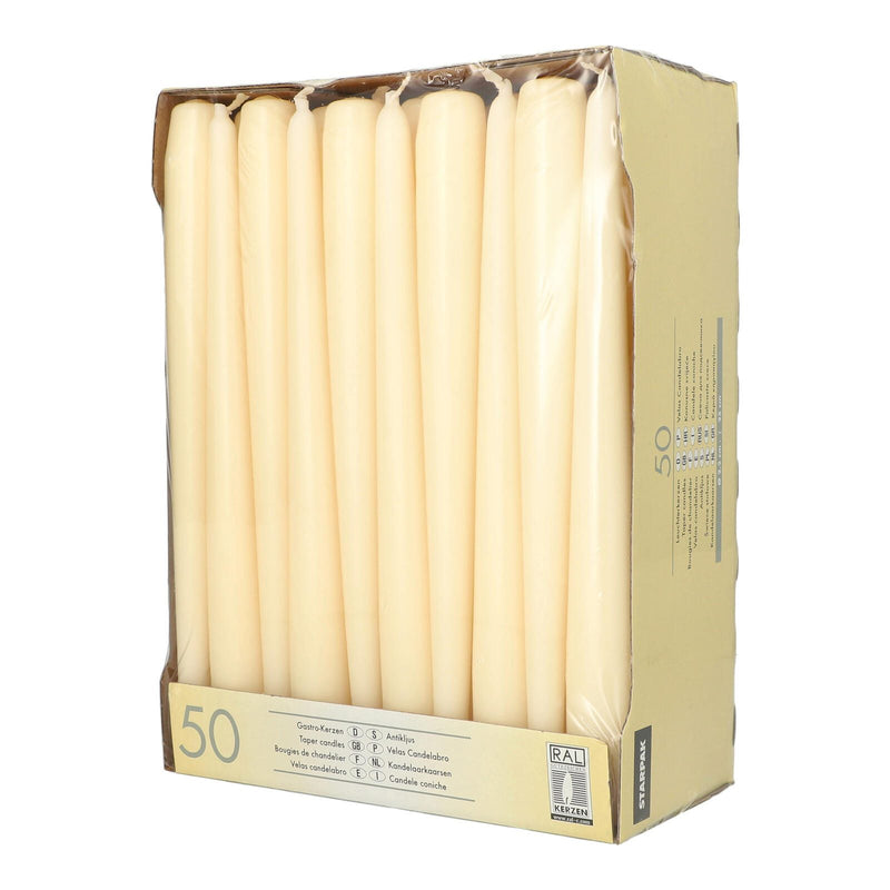 PAPSTAR Kerzen 25 cm champagner
