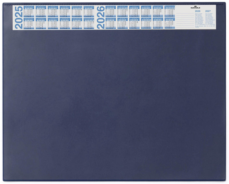 DURABLE Schreibtischunterlage 65,0 x 52,0 cm dunkelblau