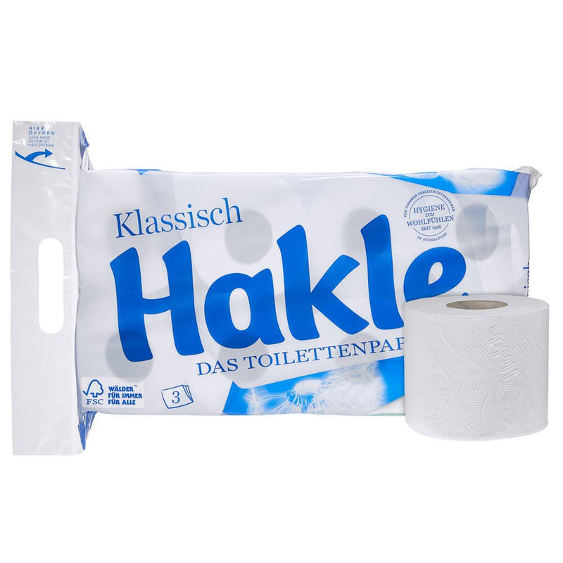 Hakle Toilettenpapier KLASSISCH 3-lagig