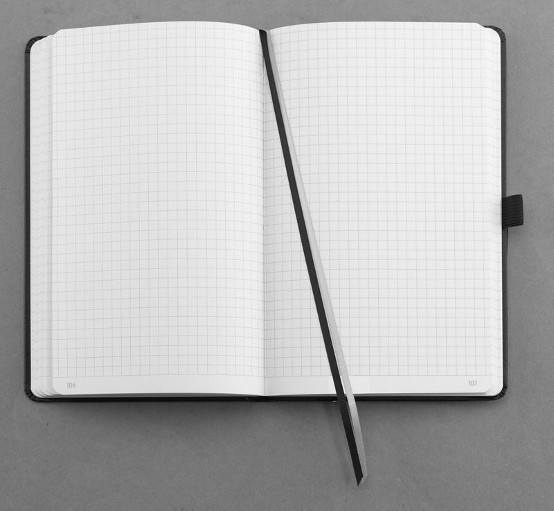 BRUNNEN KOMPAGNON Notizbuch ca. DIN A6 kariert, 192, davon 16 zum Heraustrennen Seiten