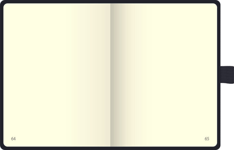 BRUNNEN KOMPAGNON Notizbuch ca. DIN A6 blanko, 192, davon 16 zum Heraustrennen Seiten