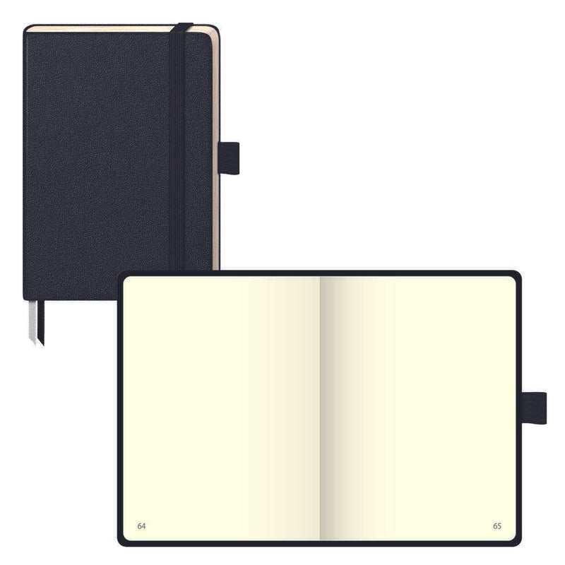 BRUNNEN KOMPAGNON Notizbuch ca. DIN A6 blanko, 192, davon 16 zum Heraustrennen Seiten