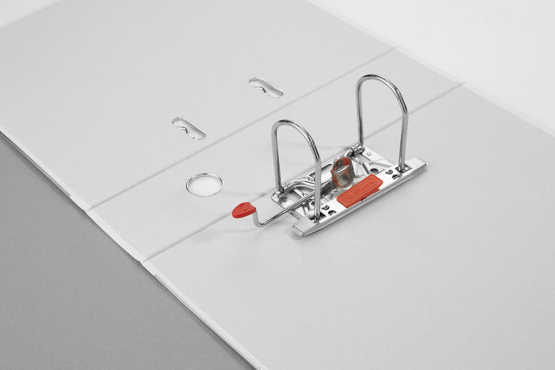 herlitz Ordner Rückenbreite 8 cm DIN A4 Karton weiß