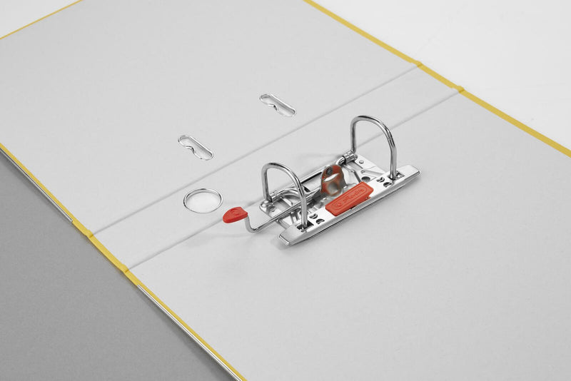 herlitz Ordner Rückenbreite 5 cm DIN A4 Karton gelb