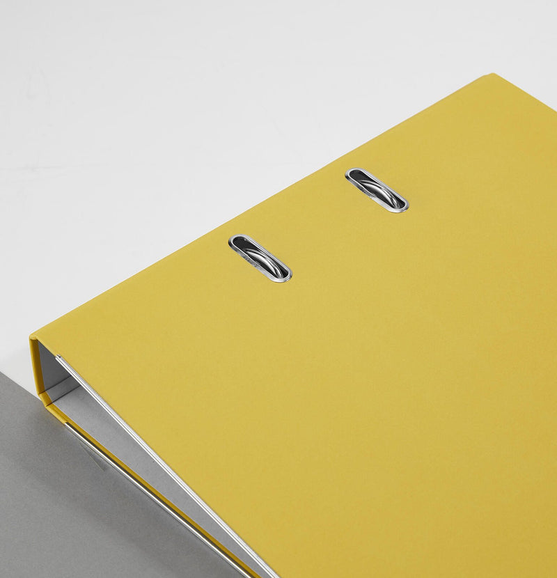 herlitz Ordner Rückenbreite 5 cm DIN A4 Karton gelb