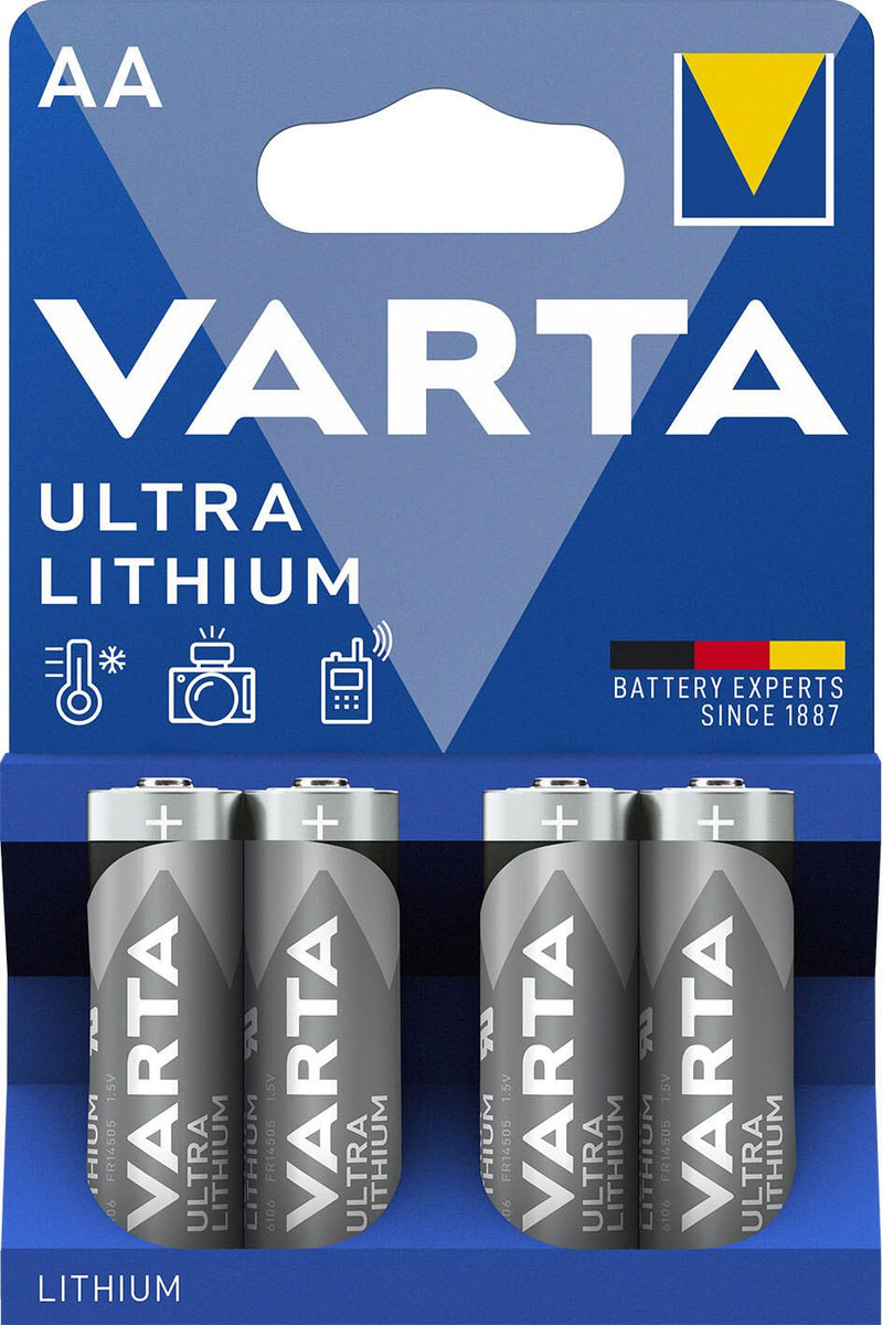 VARTA Batterien ULTRA LITHIUM Mignon AA 1.5 V