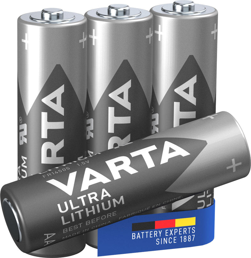 VARTA Batterien ULTRA LITHIUM Mignon AA 1.5 V