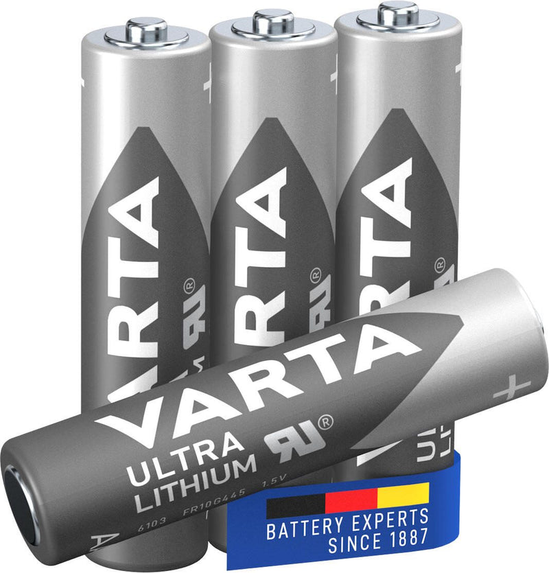 VARTA Batterien ULTRA LITHIUM Micro AAA 1.5 V