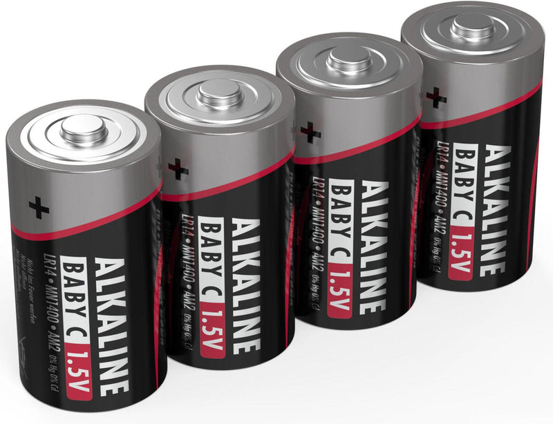 ANSMANN Batterien Red Alkaline Baby C 1.5 V