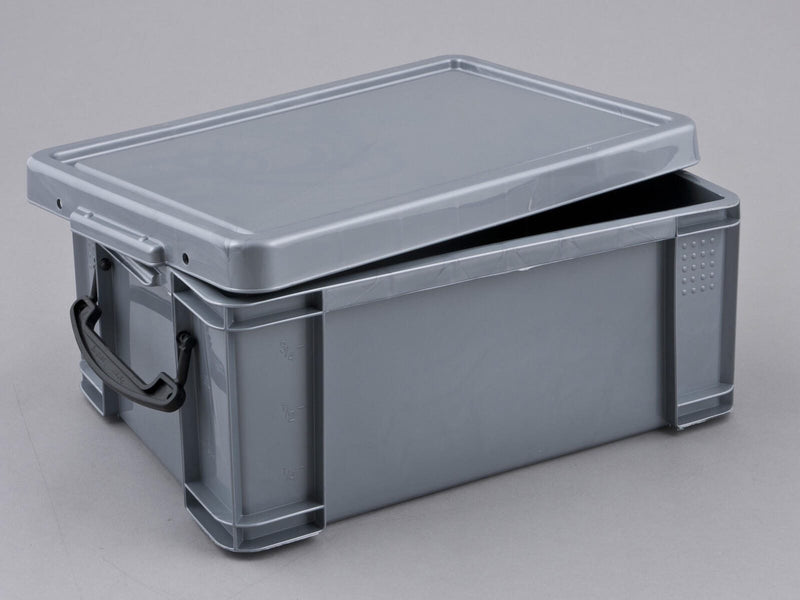 Really Useful Box Aufbewahrungsbox 9,0 l - 39,5 x 25,5 x 15,5 cm silber