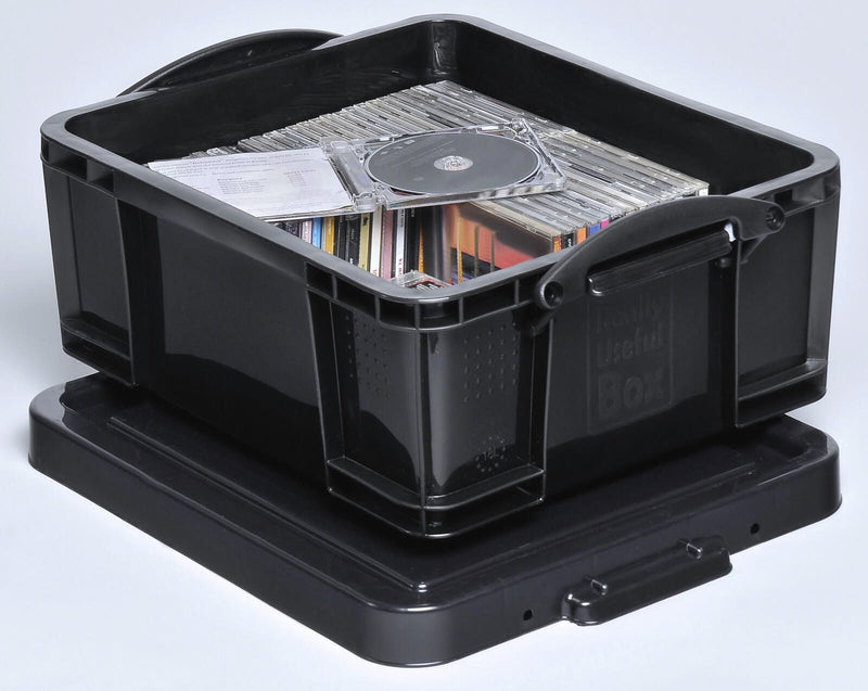 Really Useful Box Aufbewahrungsbox 18,0 l - 48,0 x 39,0 x 20,0 cm schwarz
