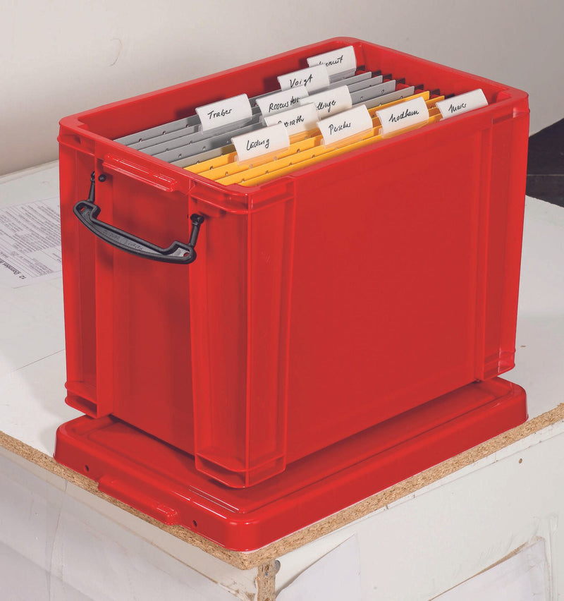 Really Useful Box Aufbewahrungsbox 19,0 l - 39,5 x 25,5 x 29,0 cm rot